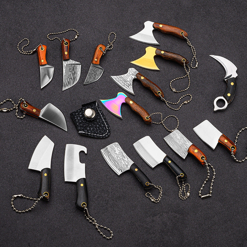 Mini Keychain Pocket Creative Backpack Charm Portable Outdoor Tool