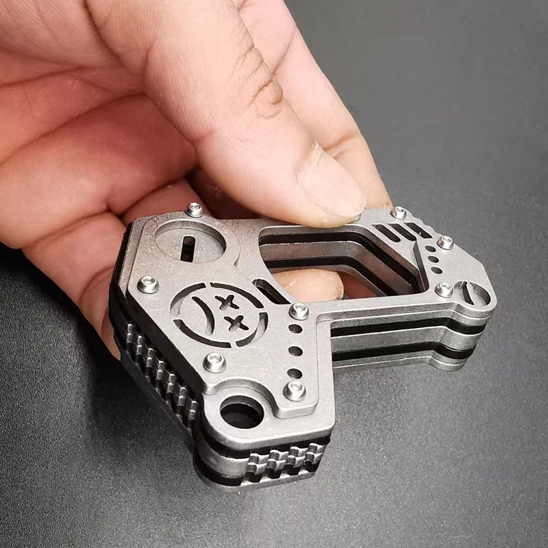 Single Hole Steel Outdoor Carry EDC Portable Tool