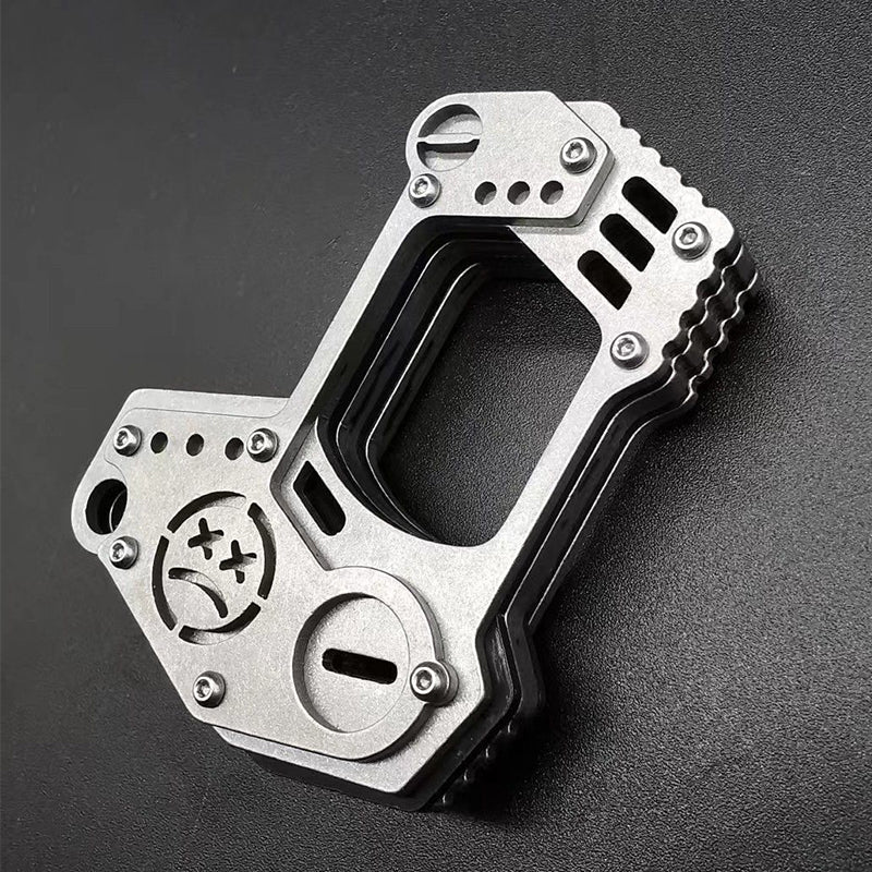 Single Hole Steel Outdoor Carry EDC Portable Tool