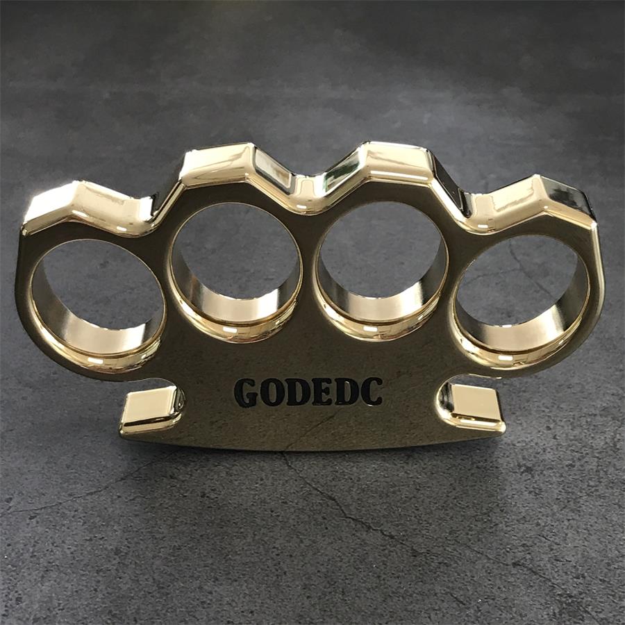 Black Wax GODEC Classic Mirror Polished Brass Large Hole Outdoor Tool