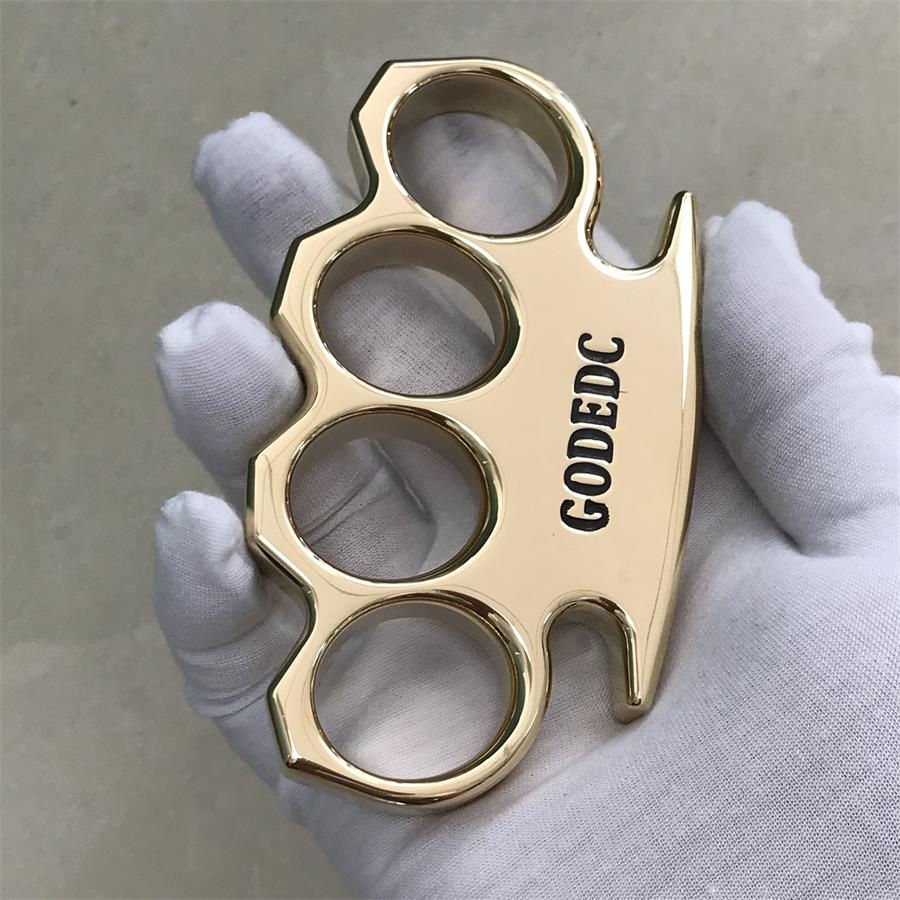 Black Wax GODEC Classic Mirror Polished Brass Large Hole Outdoor Tool
