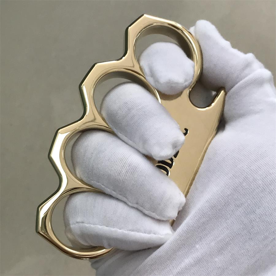 Black Wax GODEC Classic Mirror Polished Brass Large Hole Outdoor Tool
