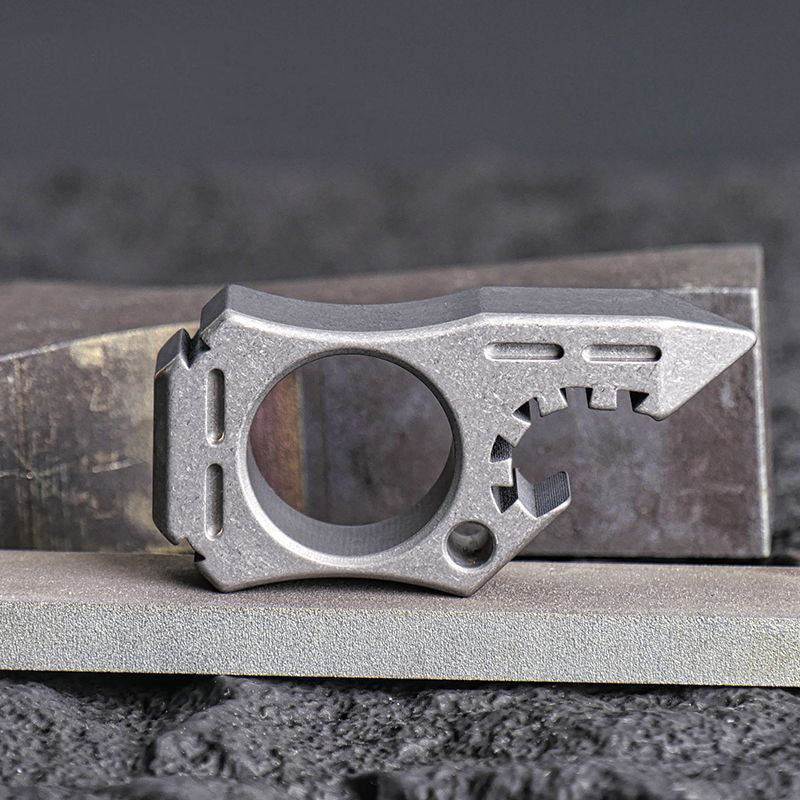 Shark Bottle Opener Outdoor Edc Backpack Keychain Tool