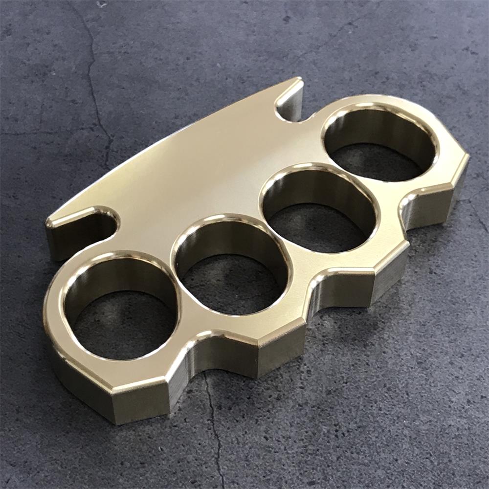 Brass Mirror Finish EDC Bottle Opener Tool