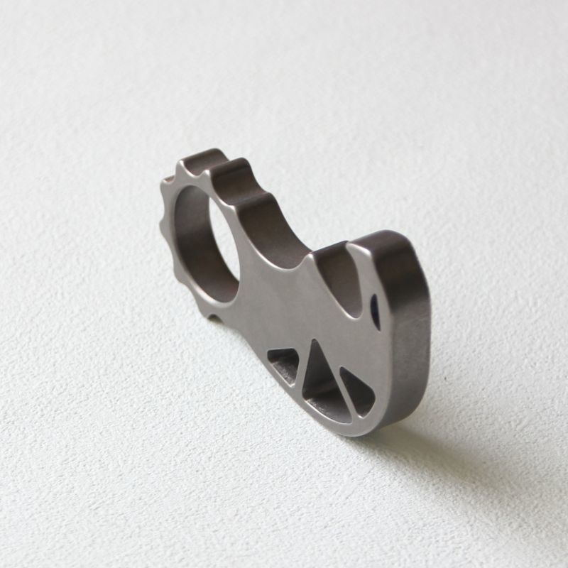 Titanium Monster Bottle Opener Multi-Function Keychain EDC Backpack Tool