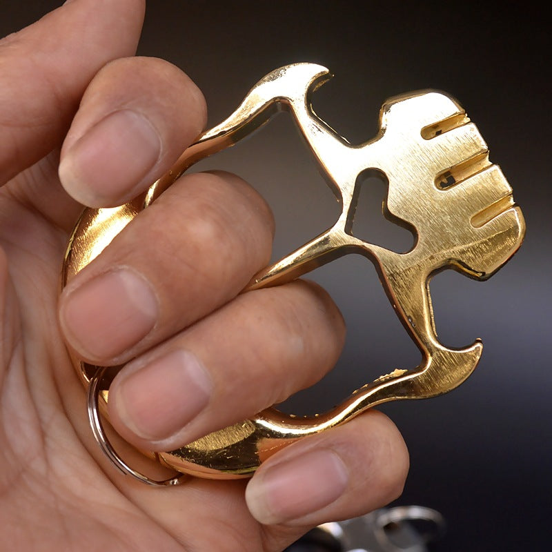 Weighted and Thickened Skull Multi-function Bottle Opener