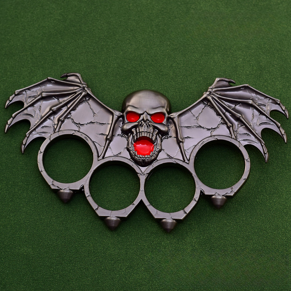 Bat Shape Zinc Alloy Creative Four-hole Weighted Outdoor Tool