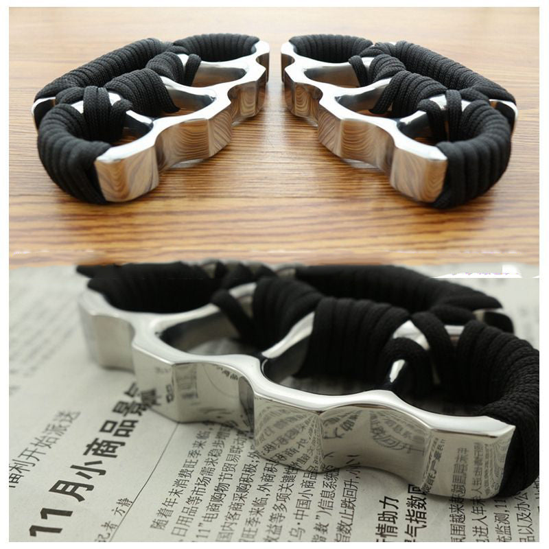 Thickened Steel EDC Bottle Opener Tool with Paracord