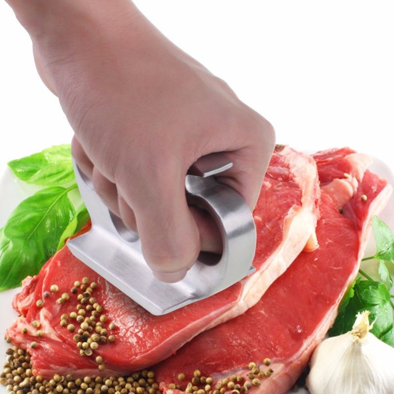 Silver Outdoor Cooking Tool