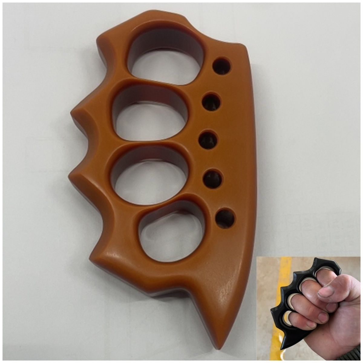 Insulated Bakelite Black G10 Outdoor EDC Tool with Bottle Opener