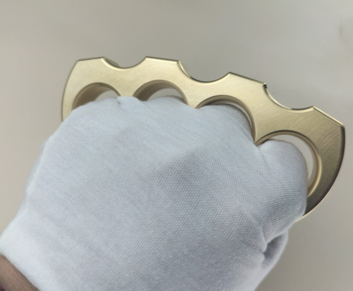 Brass Straight Wave Outdoor EDC Tools