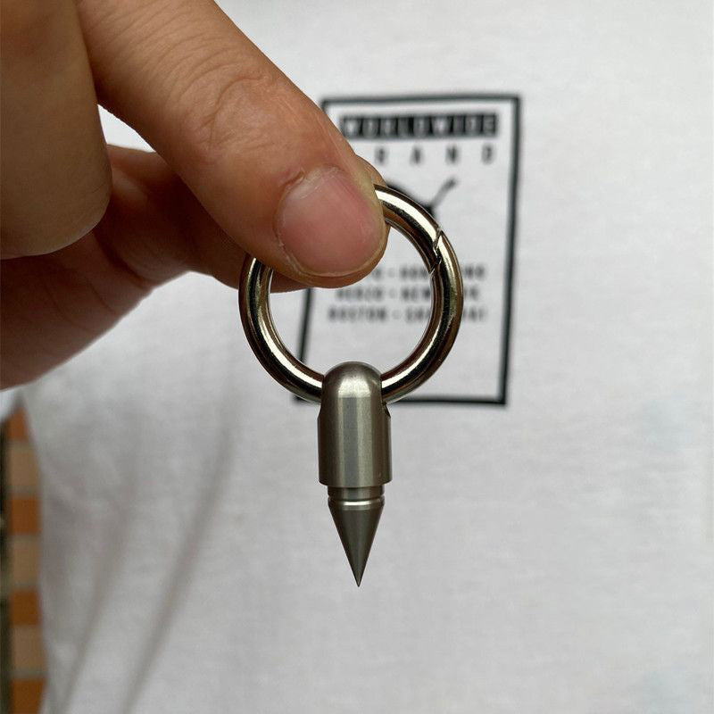 Mini Capsule Open Box Portable Keychain Charm