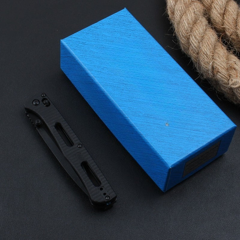 BM417 All-black Folding Outdoor Knife