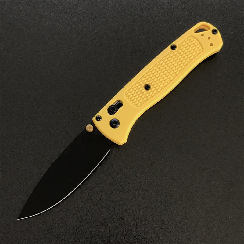 Outdoor BM 535 535S Folding Glass Fiber Camping Pocket Knife