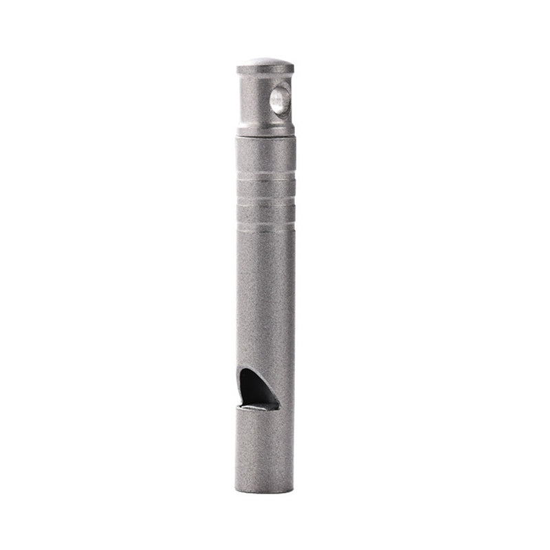 Decibel Titanium Whistle Outdoor Edc Backpack Pendant Tool
