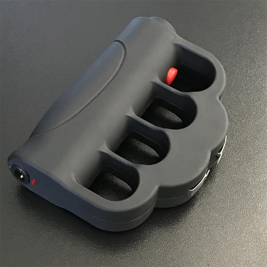 Multifunctional Black Four-hole EDC Outdoor Tool for Easy Carrying