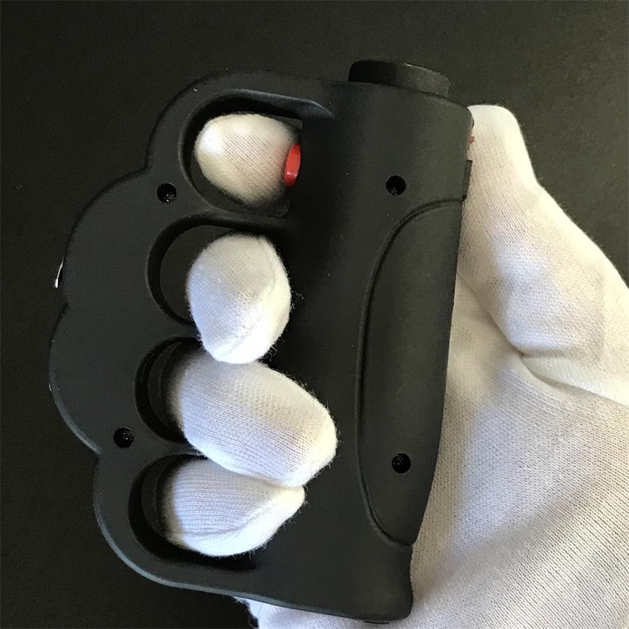 Multifunctional Black Four-hole EDC Outdoor Tool for Easy Carrying