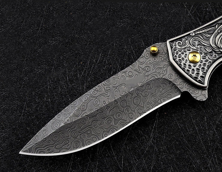 Female God Handle Folding Outdoor Pocket EDC Tool