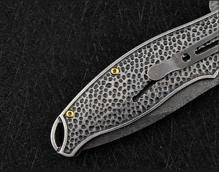 Female God Handle Folding Outdoor Pocket EDC Tool