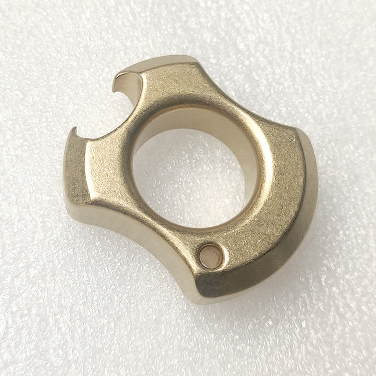 Multi-style Bottle Opening Brass TC4 EDC Portable Tool