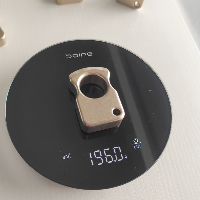 Single Hole Brass Multi-style Edc Tool