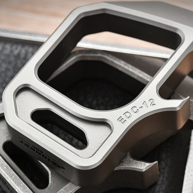 Multifunctional Pendant Titanium Bottle Opener Outdoor Tool