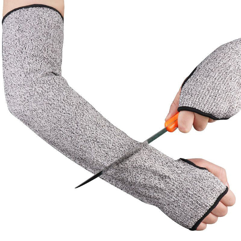Elastic Breathable Comfortable Skin-friendly Gray Sleeves