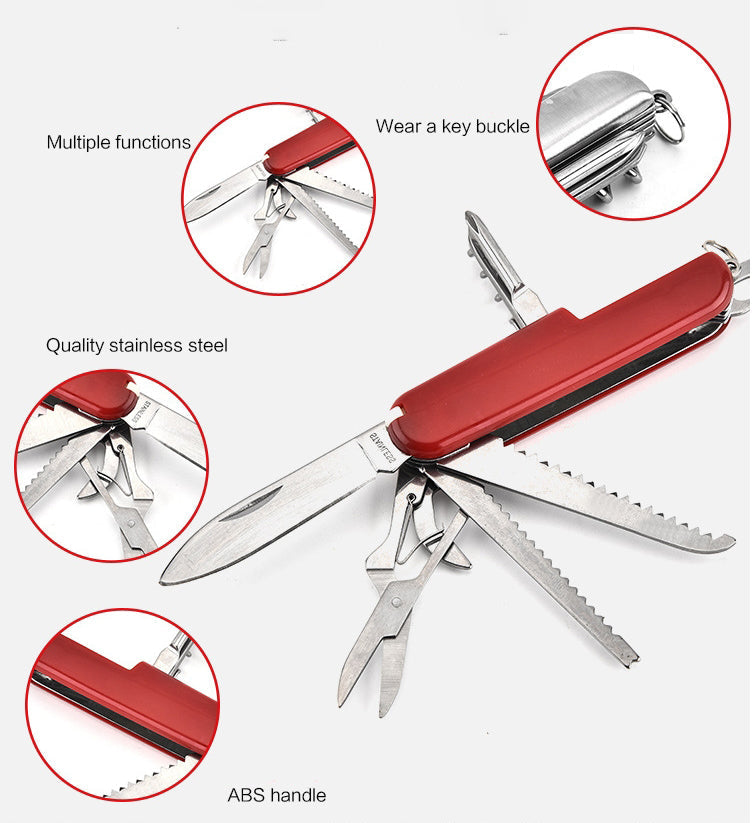 Multifunctional Folding Bottle Opener Outdoor Edc Tool