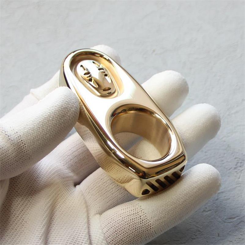 Mini Exquisite Brass One Hole Edc Backpack Outdoor Tool