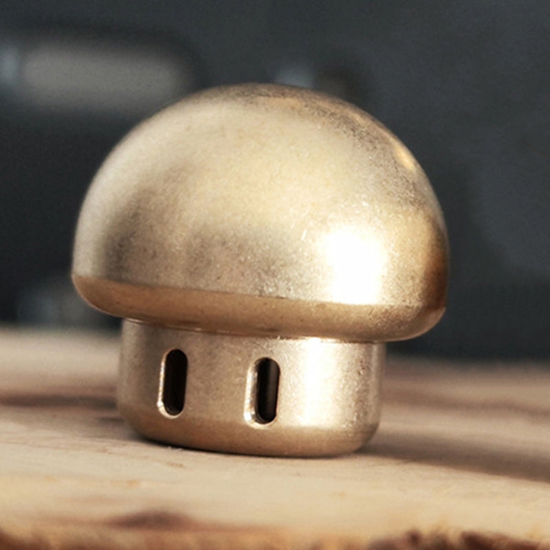 Brass Mushroom Pendant Umbrella Rope DIY Tool