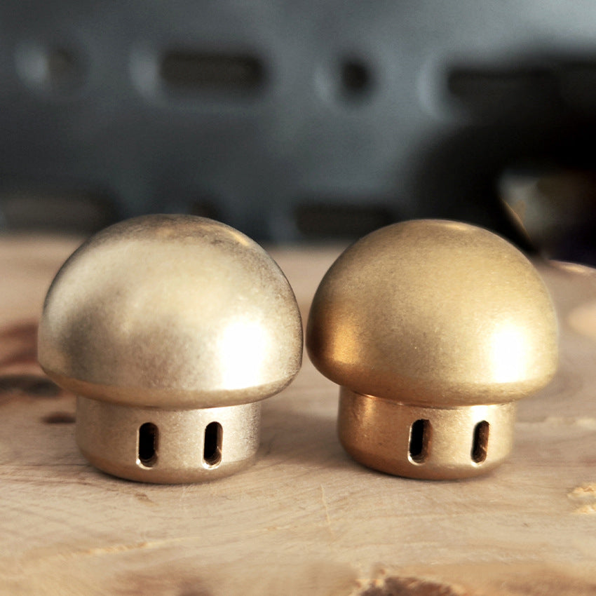 Brass Mushroom Pendant Umbrella Rope DIY Tool