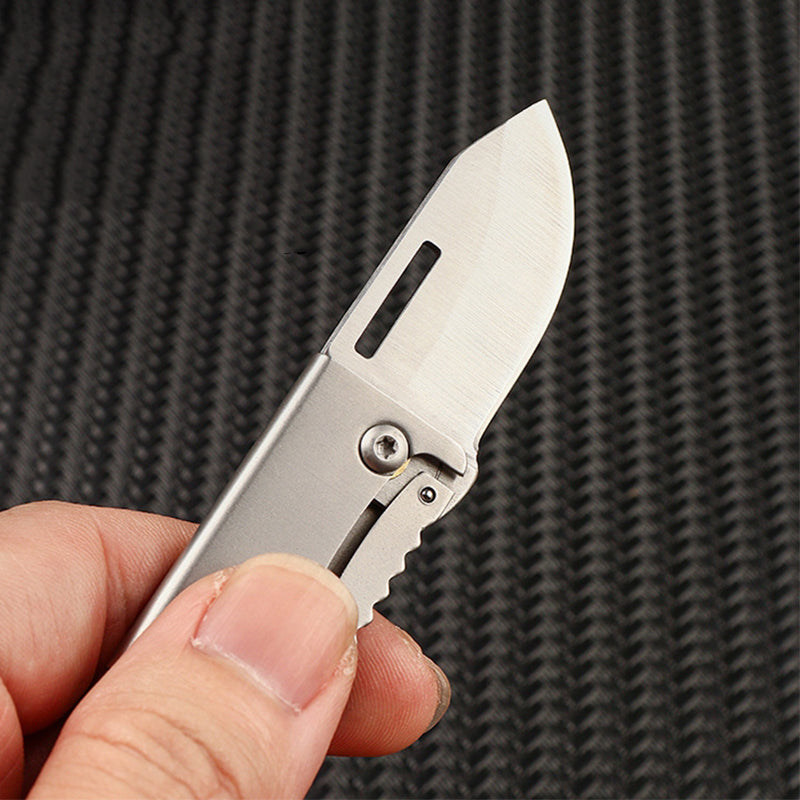Mini Folding Keychain Pendant Bottle Opener EDC Tool