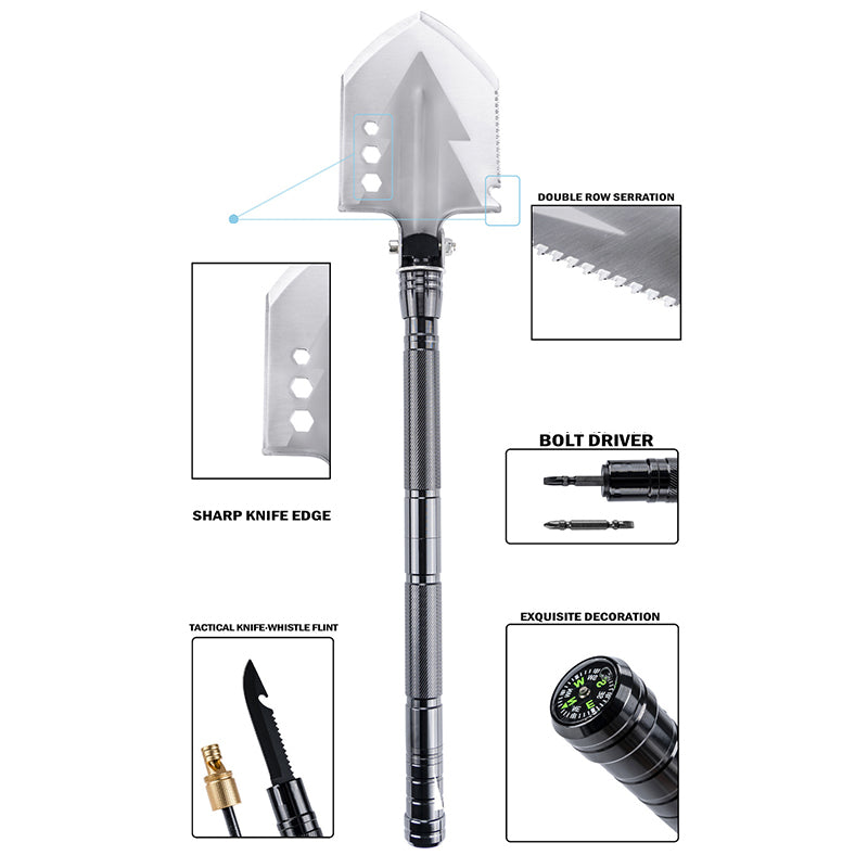Multifunctional Shovel Suit Outdoor Toolbox