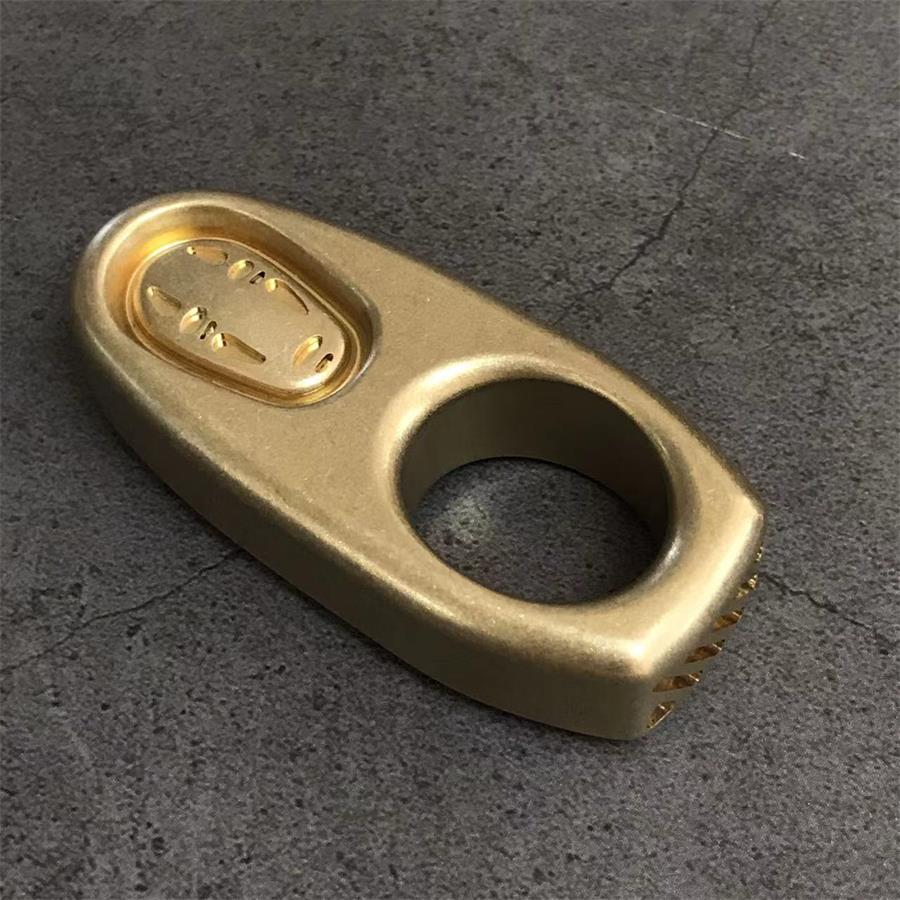Mini Exquisite Brass One Hole Edc Backpack Outdoor Tool