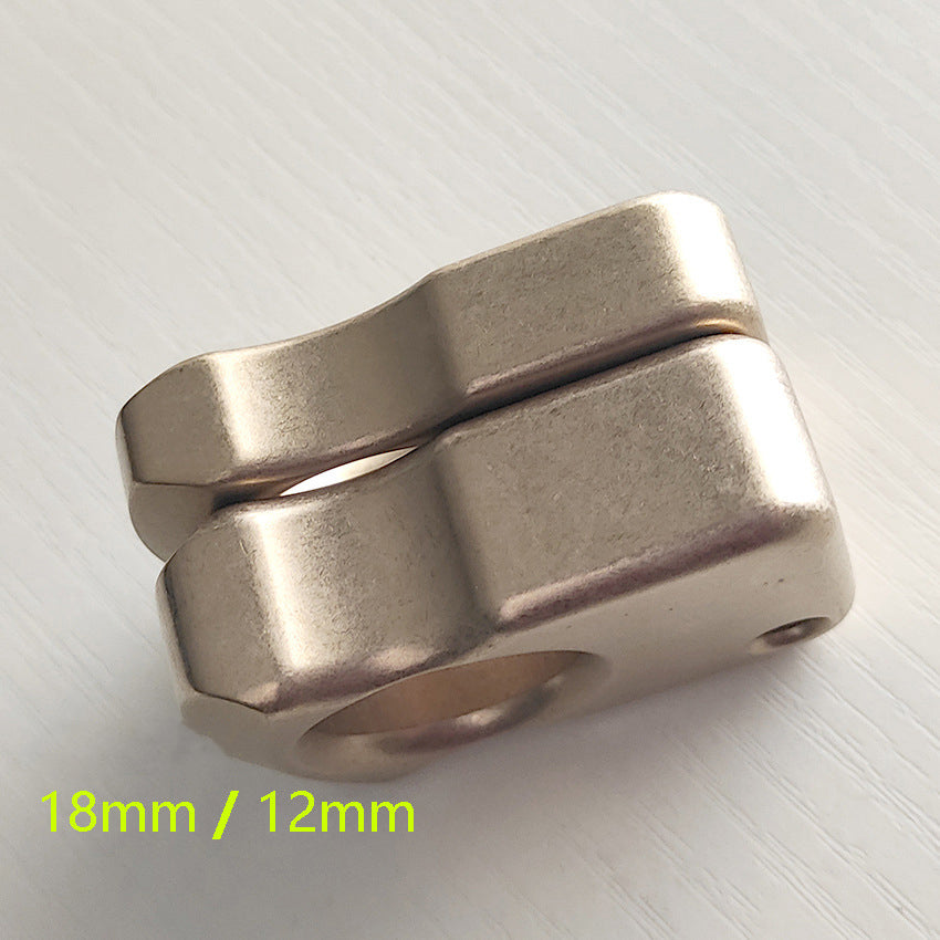 Single Hole Brass Multi-style Edc Tool