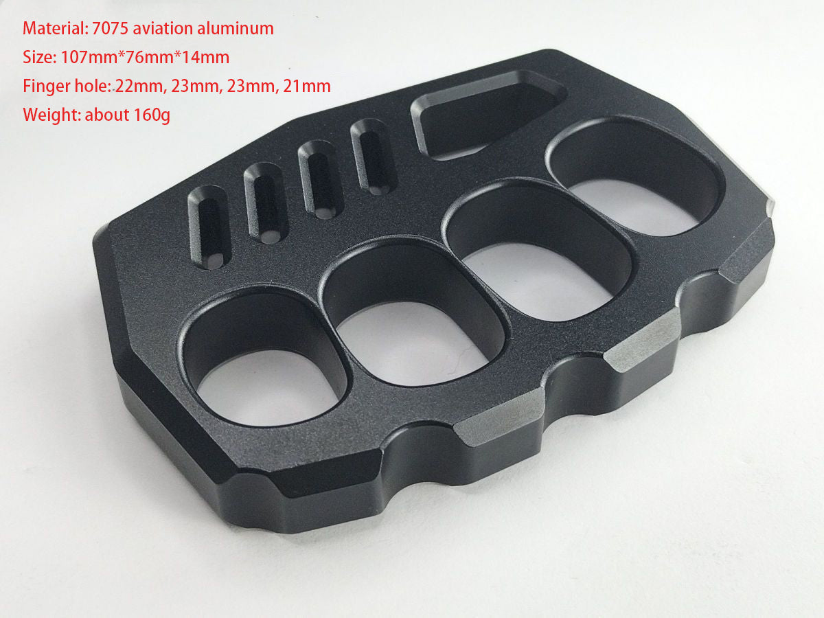 Aluminum Outdoor Creative Black and Gold EDC Tools
