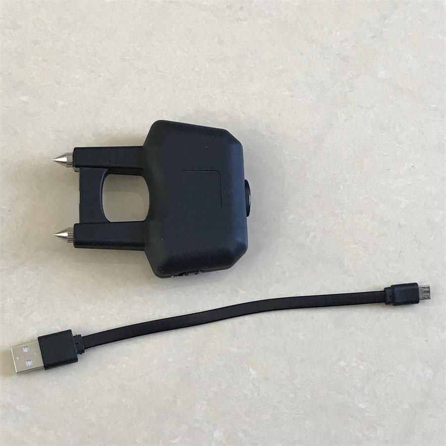 Single Hole Black Portable and Easy To Carry Edc Outdoor Tool