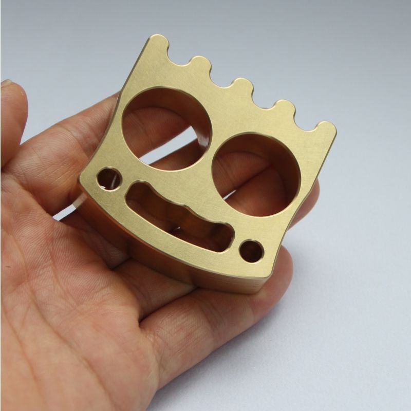 Mini Smiley Face Brass Bottle Opener Edc Tool