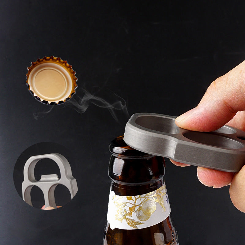 Titanium Bottle Opener Multi-function EDC Portable Tool