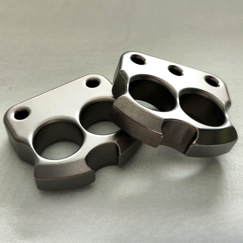 Multifunctional Light Weight Two Hole Titanium Alloy Bottle Opener Easy To Carry