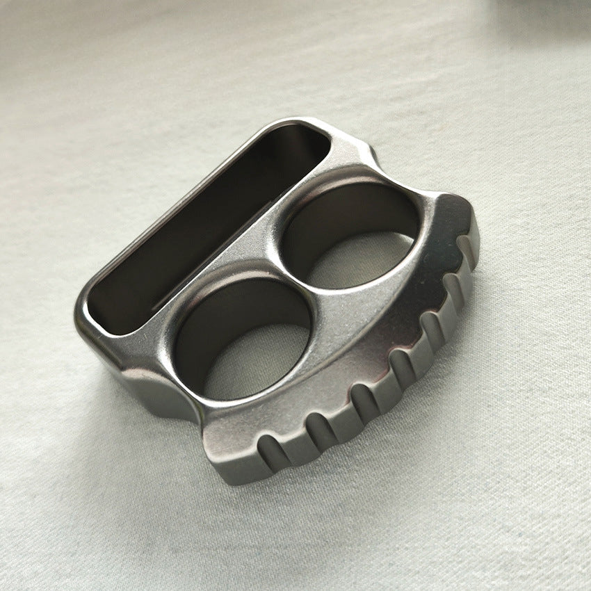Multifunctional Light Weight Two Hole Titanium Alloy Bottle Opener Easy To Carry