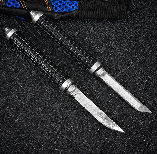 Mini Damascus Pen Multifunctional Pocket Tool