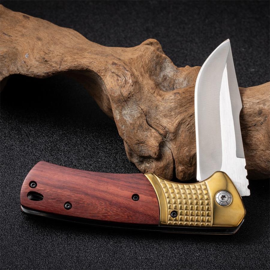 Wooden Handle Outdoor Folding Steel Tool