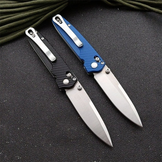 BM485 D2 Steel Fiberglass Edition Outdoor Folding Portable Knife