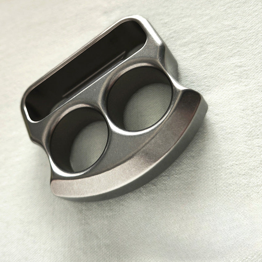 Multifunctional Light Weight Two Hole Titanium Alloy Bottle Opener Easy To Carry