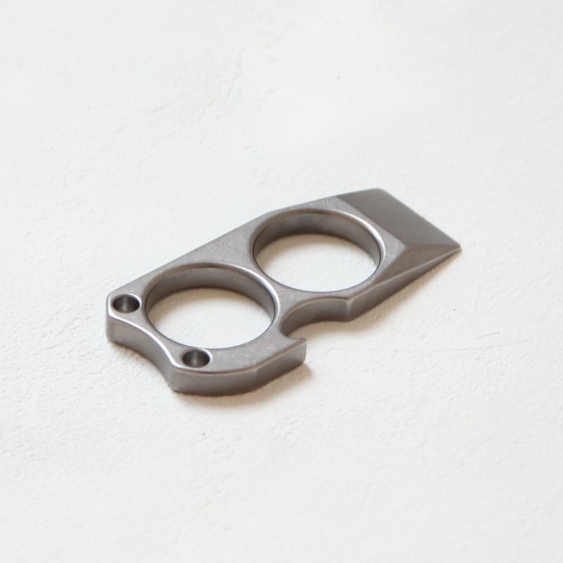 Mini Crowbar Titanium Bottle Opening EDC Keychain Backpack Tool