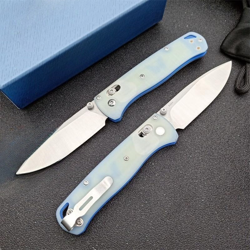 BM535 Gradient Blue G10 Handle S30v Outdoor Folding Knife
