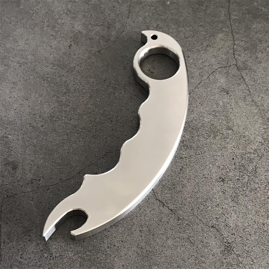 Multifunctional Bottle Opener Outdoor EDC Keychain Backpack Tool