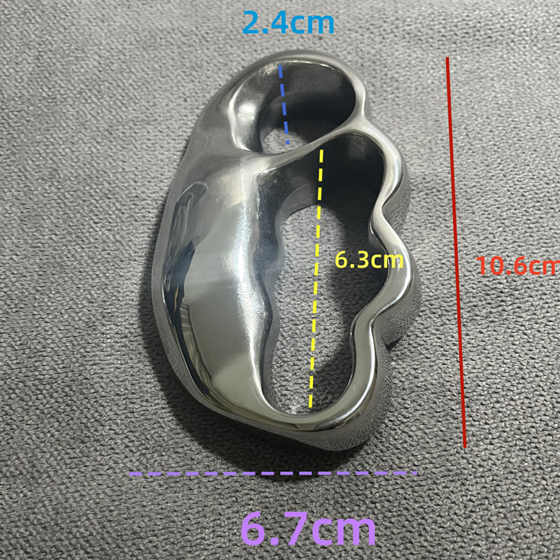 Creative Personalized Left and Right Hand Irregular Hole Outdoor Polishing Tool
