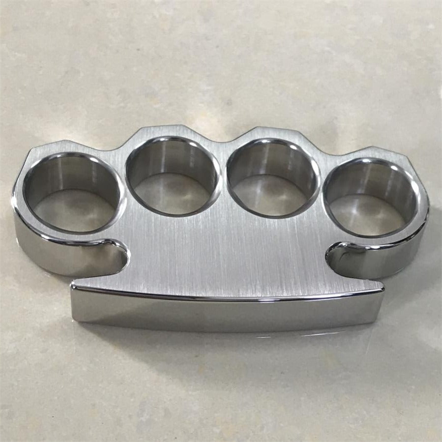 Brushed Mirror Polished Steel Knuckle Dusters9